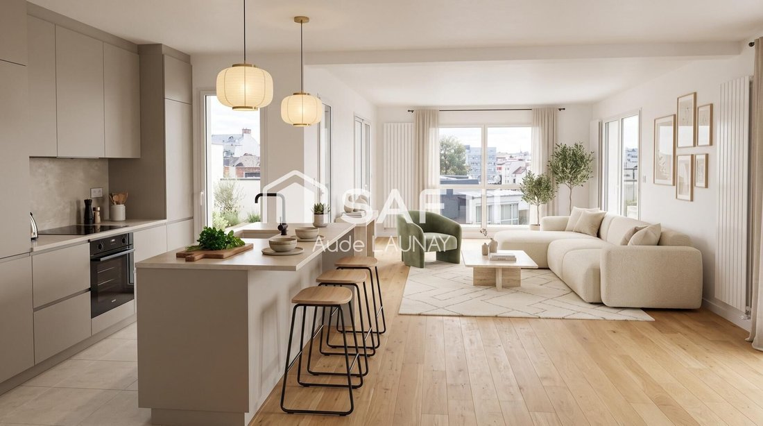 Appartement à Lorient-Saint Brieuc, Rennes, France 3 - 19153871
