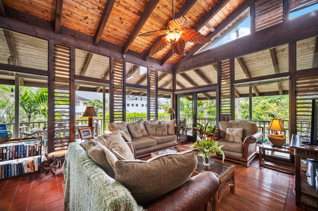 Maison à Hanalei, Hawaï, États-Unis 3 - 19154707
