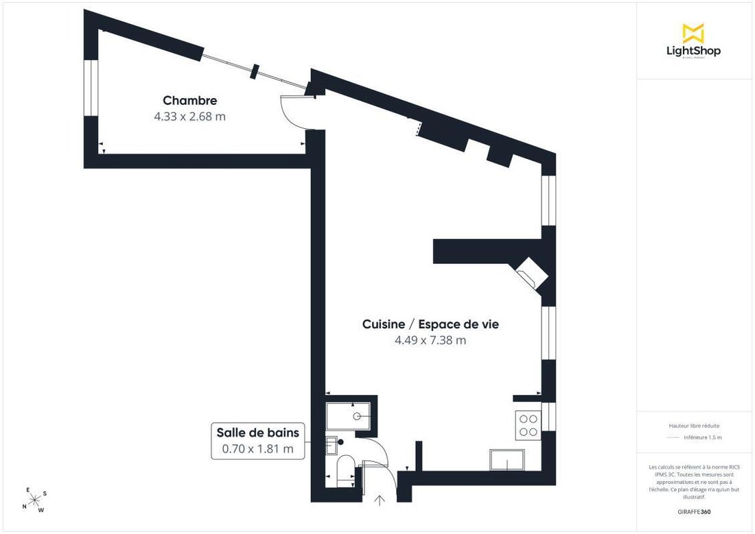 Apartment in Dupleix-Motte Picquet, Paris 15e Arrondissement, Paris 3 - 19153140