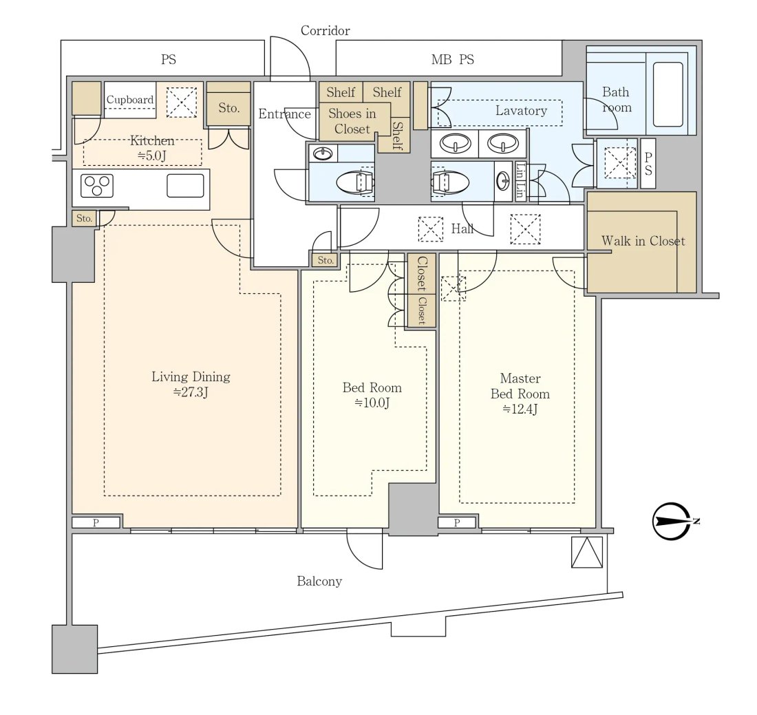 Condominio en Minato, Tokio, Japón 2 - 19158058