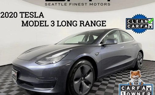 2020 Tesla Model 3 Long Range Sedan 4D in Lynnwood, WA, United States 1