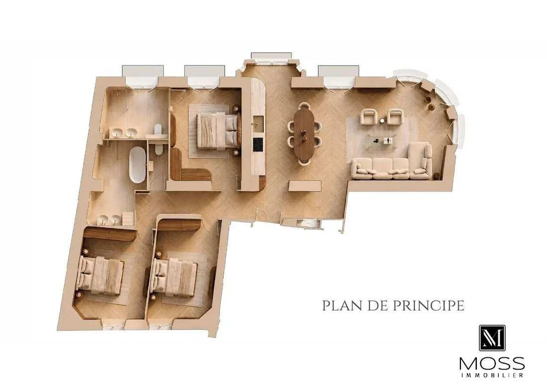 Apartment in Fleurs-Gambetta, Nice, France 2 - 19164635