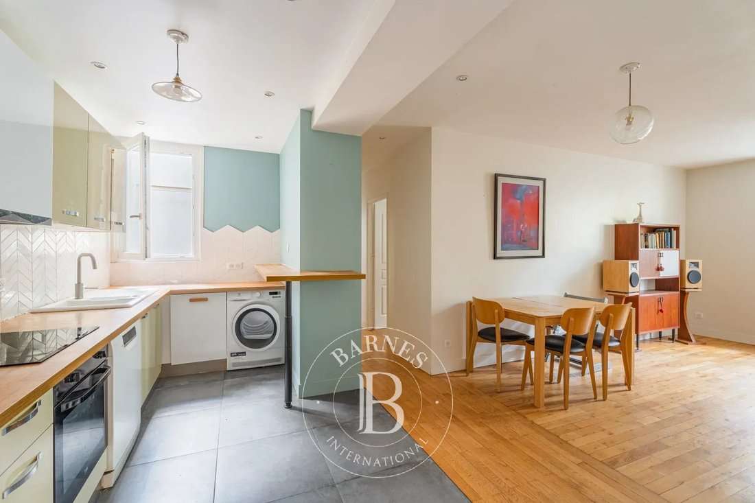 Appartement à Manin-Jaurès, Paris 19e Arrondissement, Paris 5 - 19160375