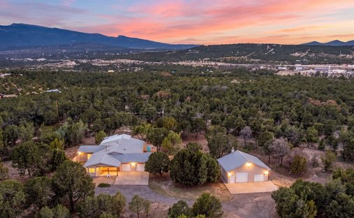 Maison à Tijeras, Nouveau-Mexique, États-Unis 1