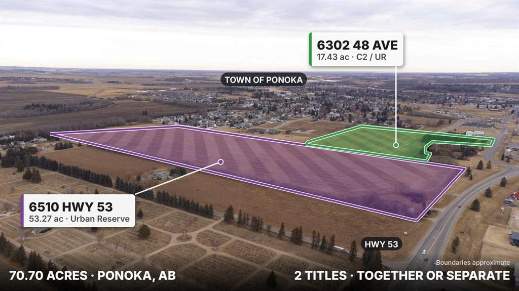 Land in Ponoka, Alberta, Kanada 1 - 19165637