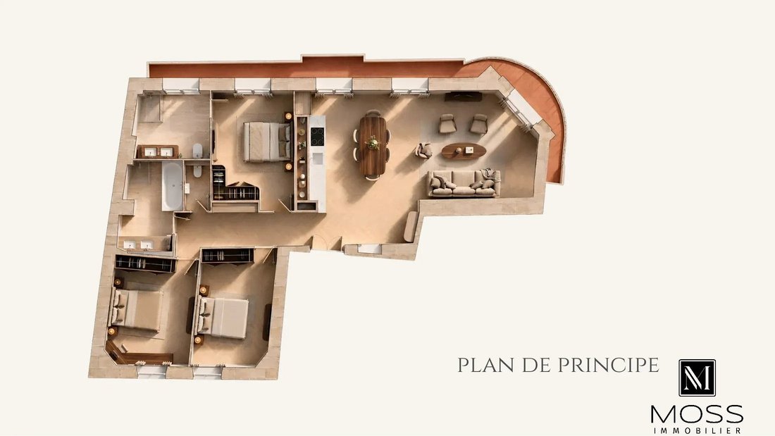 Apartment in Nice, Provence-Alpes-Côte d'Azur, France 1 - 19164627