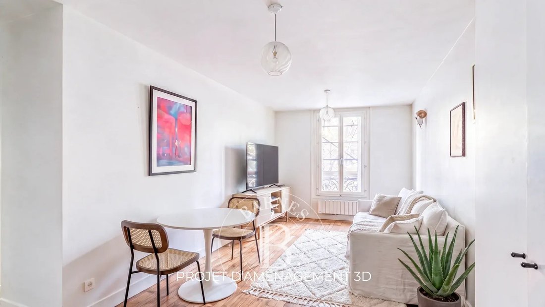 Appartement à Manin-Jaurès, Paris 19e Arrondissement, Paris 1 - 19160375