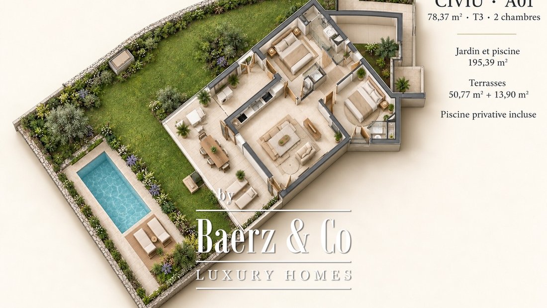 Wohnung in Nartelle-Noyer-Bellevue-bd des Sardinaux, Sainte-Maxime, Frankreich 4 - 18532515