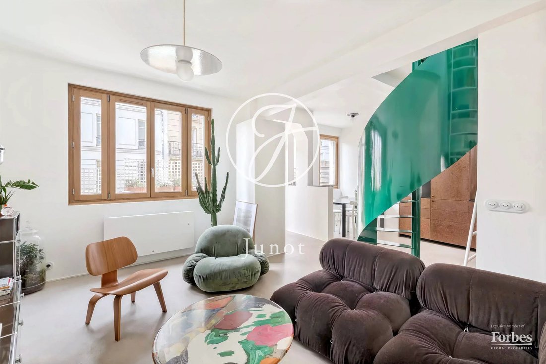 Apartment in Montmartre, Paris 18e Arrondissement, Paris 3 - 19161170