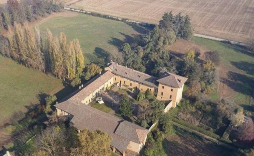 Castle in Vellezzo Bellini, Lombardy, Italy 1