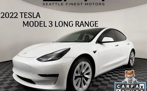 2022 Tesla Model 3 Long Range Sedan 4D in Lynnwood, WA, United States 1