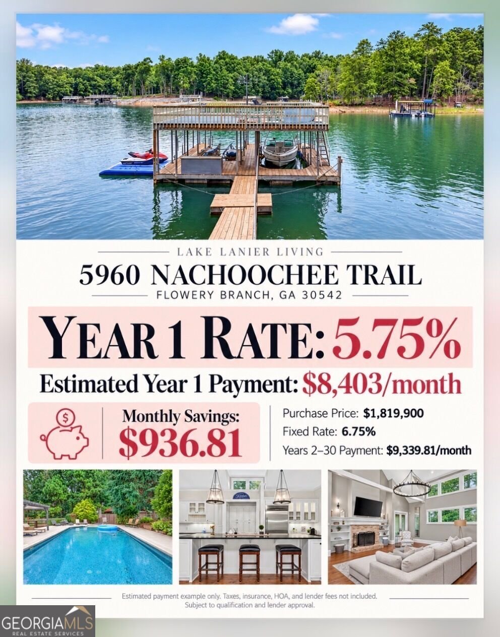 Casa en Flowery Branch, Georgia, Estados Unidos 4 - 18642188