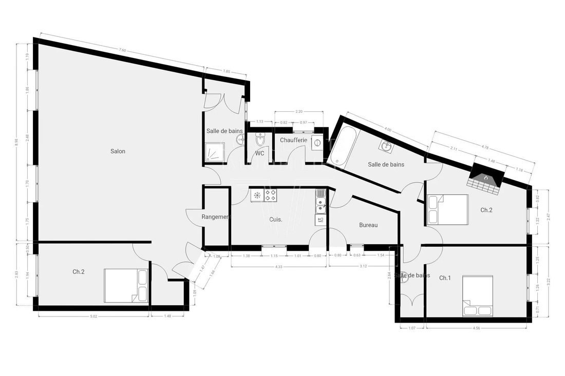 Appartamento a Muette Sud, Paris 16e Arrondissement, Parigi 2 - 19160953