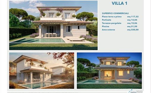 Villa in Pietrasanta, Toskana, Italien 1
