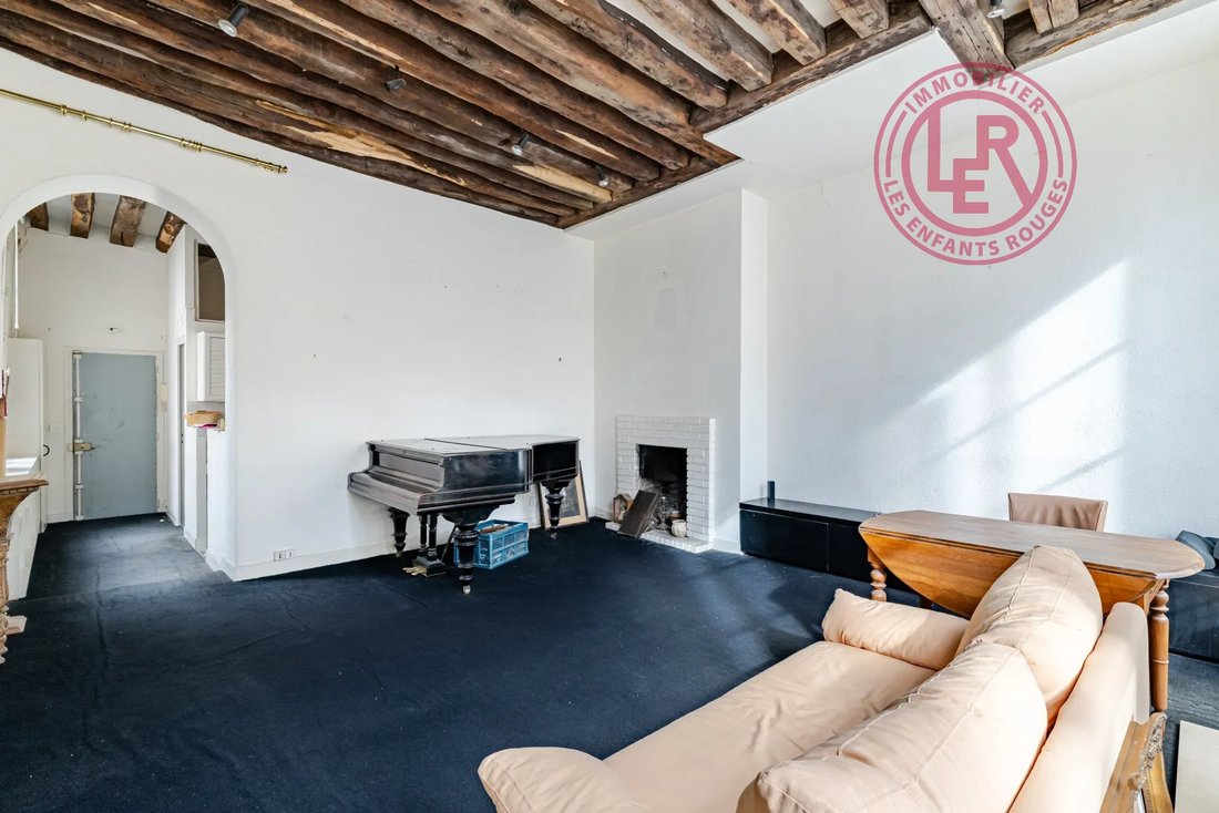 Apartment in Enfants Rouges, Paris 3e Arrondissement, Paris 3 - 19161269