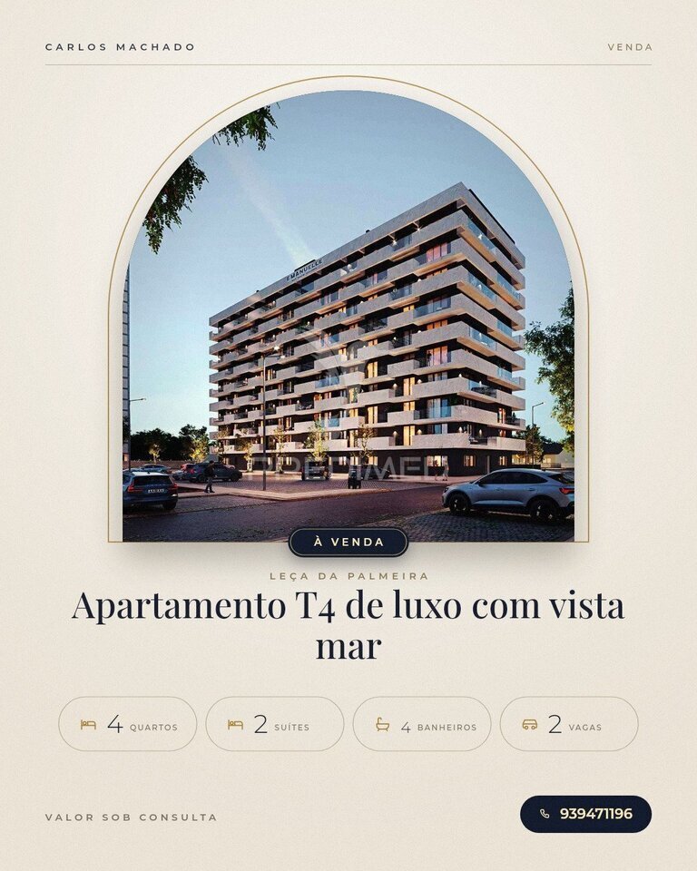 Wohnung in Matosinhos und Leca da Palmeira, Distrikt Porto, Portugal 1 - 19158709