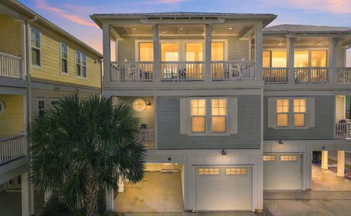 Maison de ville à Kure Beach, Caroline du Nord, États-Unis 1