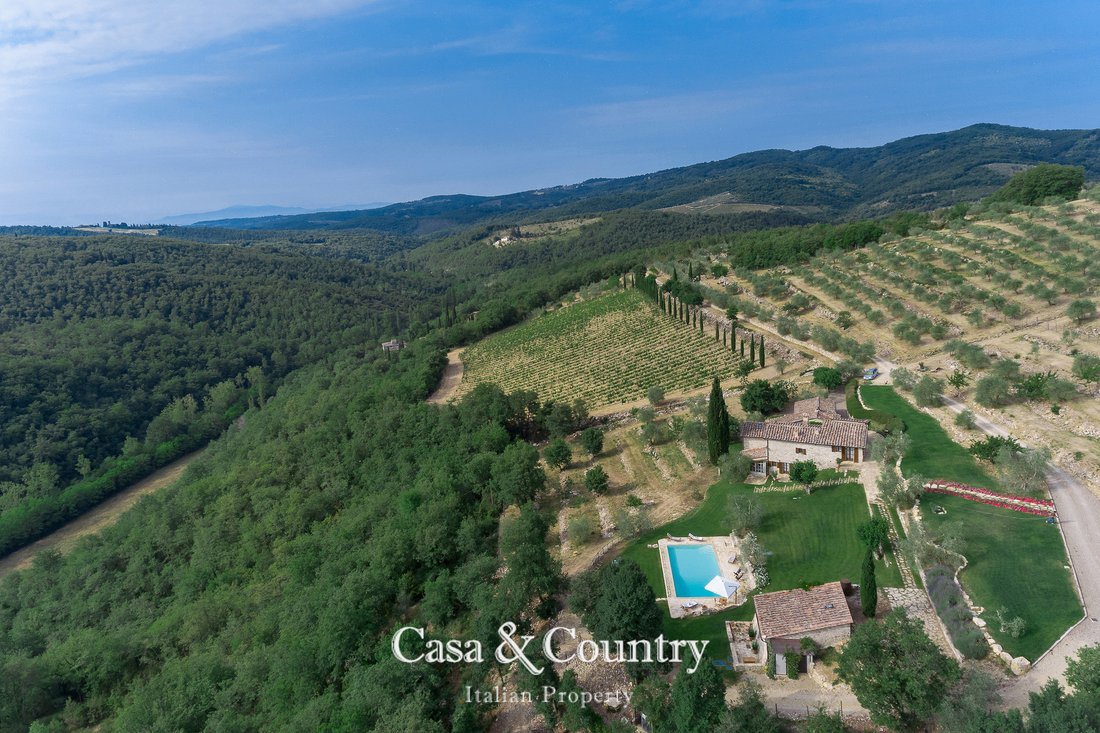 Villa en Radda in Chianti, Toscana, Italia 4 - 19178269
