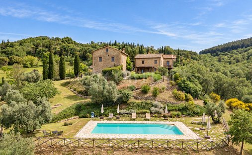 Villa a Monte Santa Maria Tiberina, Umbria, Italia 1
