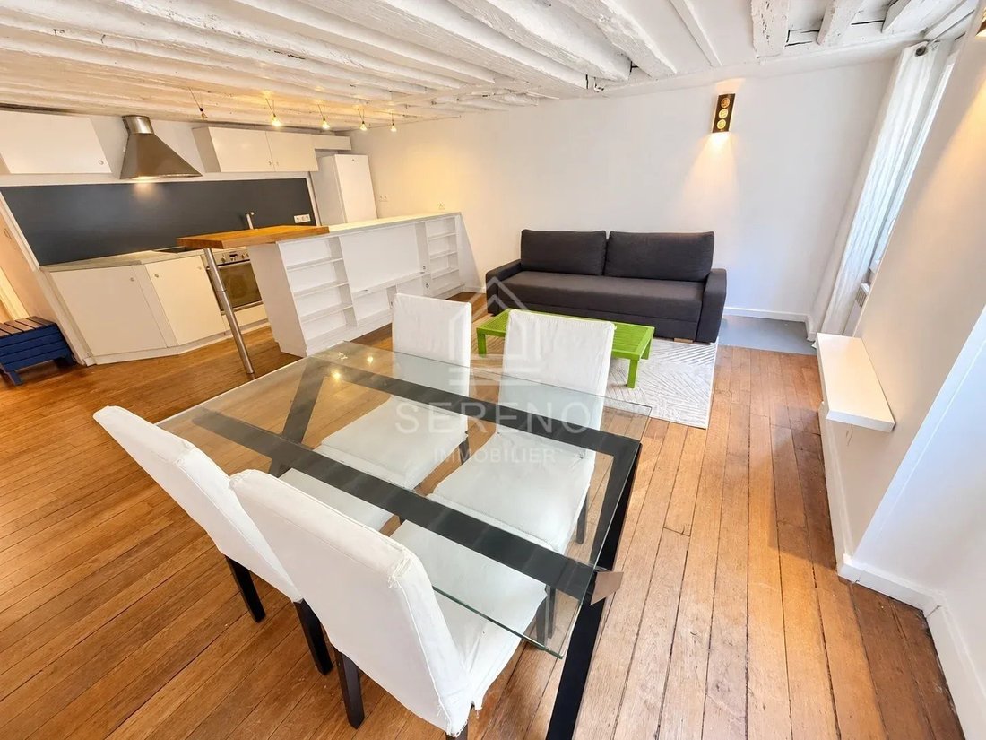 Apartamento en Enfants Rouges, Paris 3e Arrondissement, París 3 - 19180518
