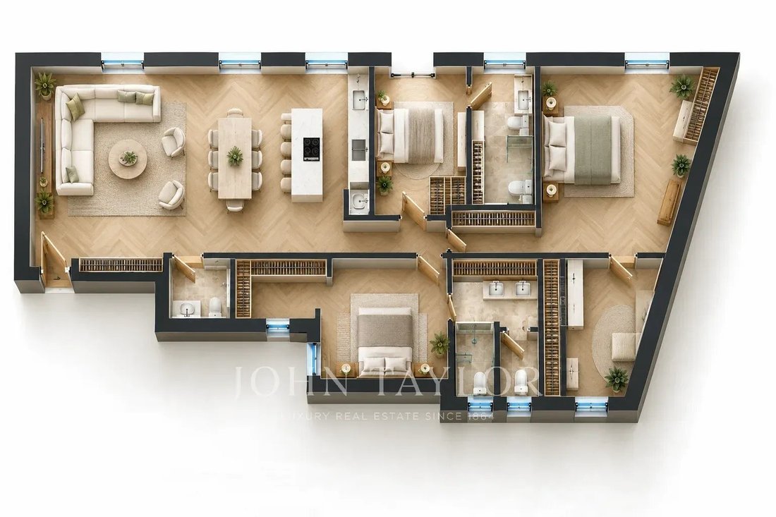 Penthouse in Chamberi, Madrid, Spain 2 - 19169865