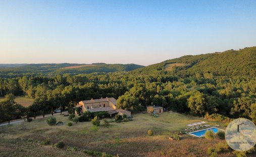 Landhaus in Monticiano, Toskana, Italien 1