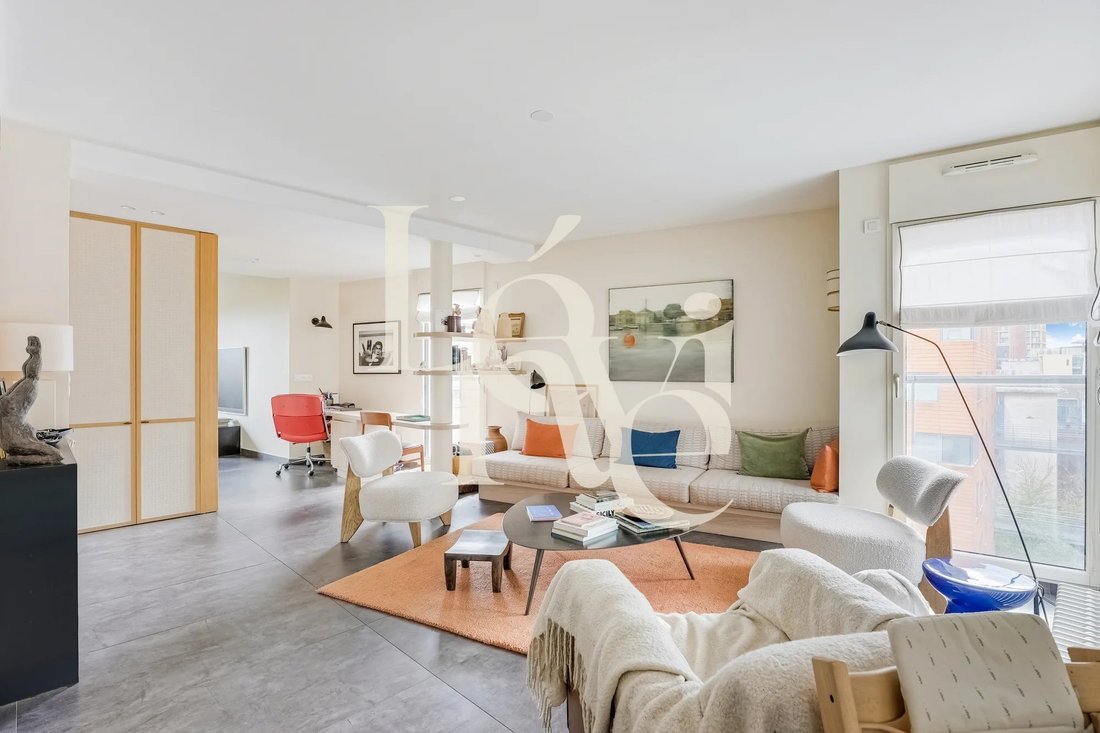 Apartment in Nationale-Deux Moulins, Paris 13e Arrondissement, Paris 3 - 19181166