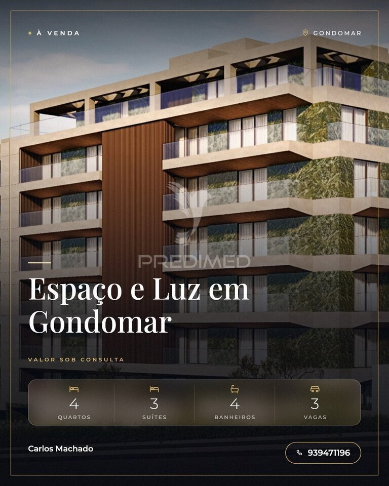 Appartement à Gondomar (Sao Cosme), Valbom et Jovim, District de Porto, Portugal 1 - 19092492