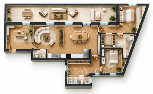 Penthouse en Chamberí, Madrid, España 1