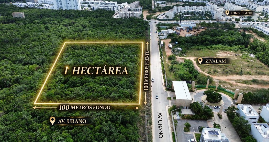 Terrain à Cancún, Quintana Roo, Mexique 1 - 19181041