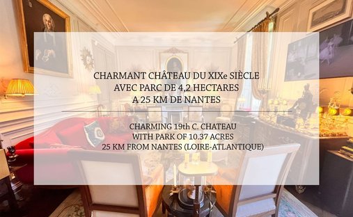 Castillo en Sud Bourg, San Philbert-de-Grand-Lieu, Francia 1