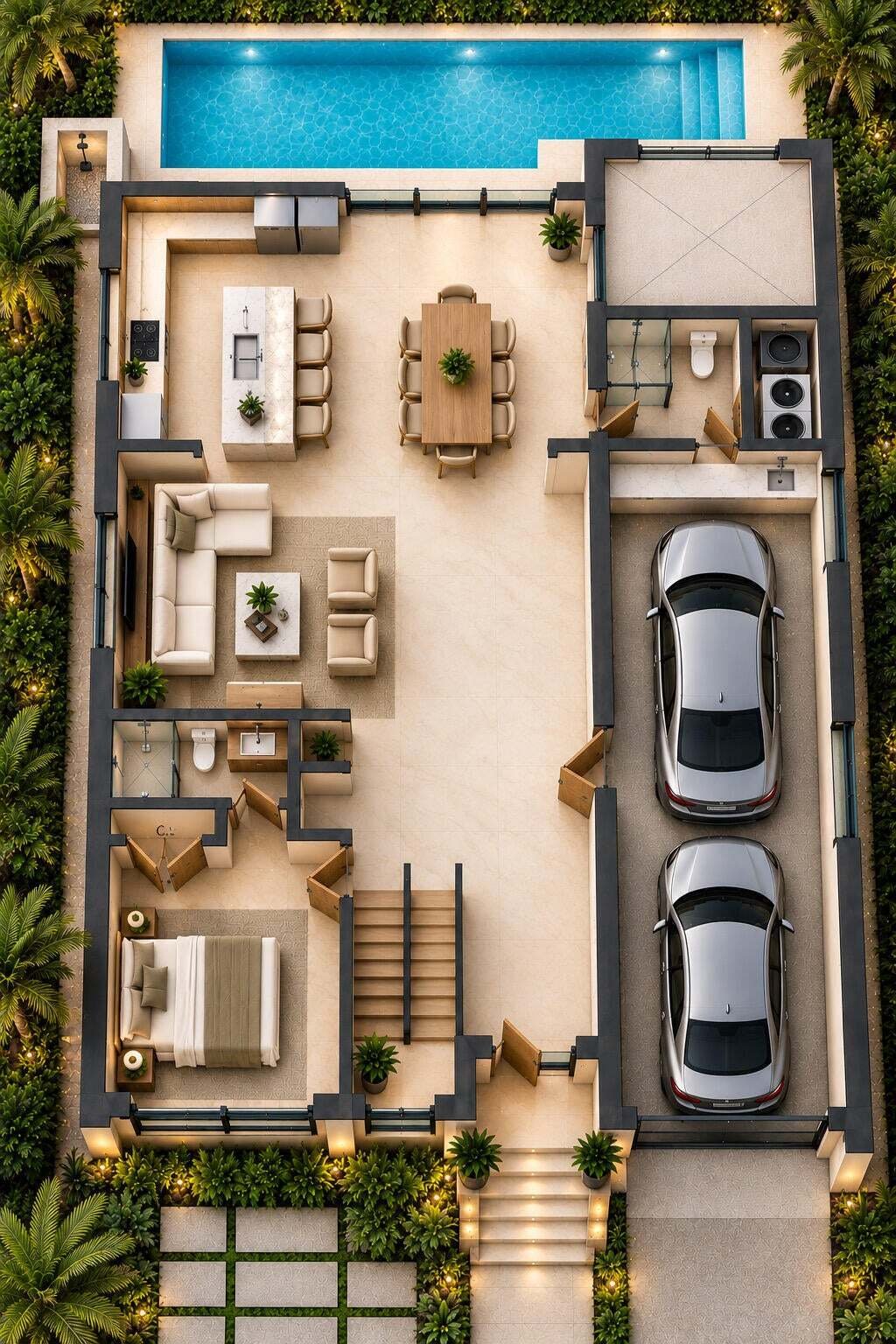 Maison à Miami, Floride, États-Unis 5 - 19169235
