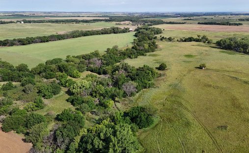 Terrain à Gypsum, Kansas, États-Unis 1