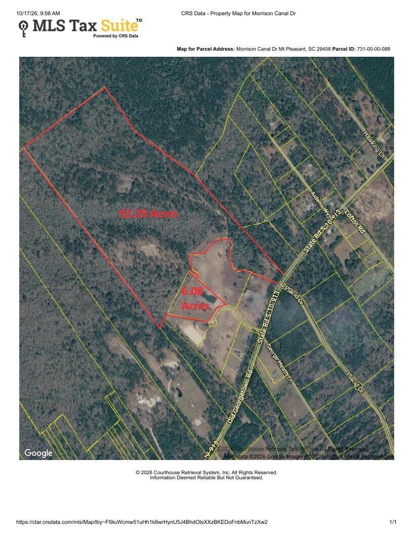Terreno a McClellanville, Carolina del Sud, Stati Uniti 4 - 19179412