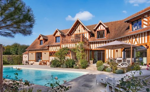 Casa en Tourgéville, Normandía, Francia 1