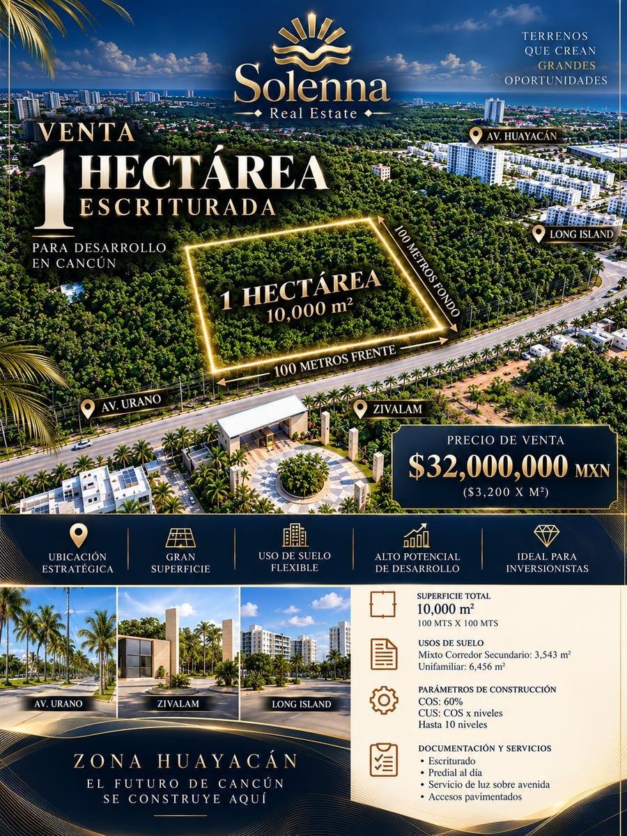 Terrain à Cancún, Quintana Roo, Mexique 4 - 19181041