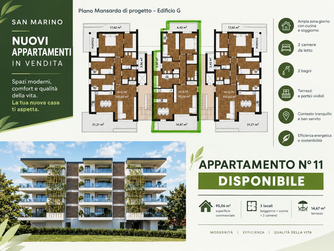 Apartment in Serravalle, San Marino 1 - 18985515