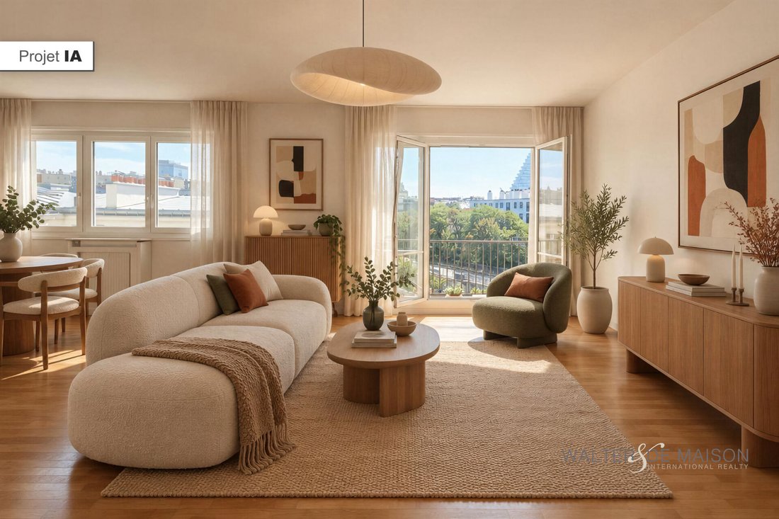 Appartement à Vaugirard-Parc des Expositions, Paris 15e Arrondissement, Paris 1 - 19173502