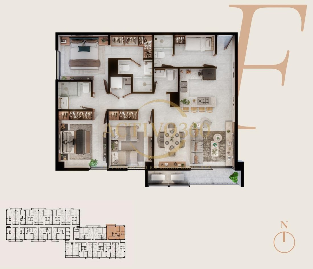 Apartment in Monterrey, Nuevo Leon, Mexico 2 - 19171274