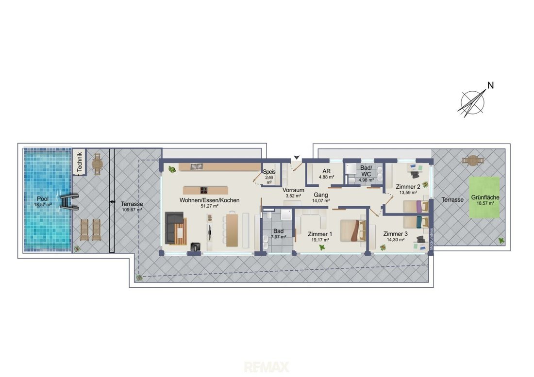 Penthouse in Raaba, Styria, Austria 2 - 19179994