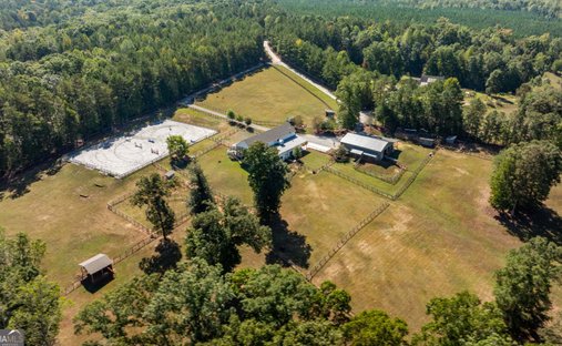 Corps de ferme à Moreland, Géorgie, États-Unis 1