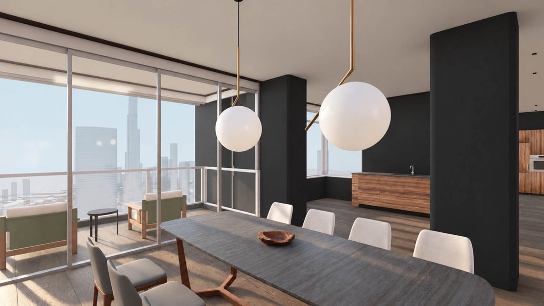 Penthouse en Centro Financiero Internacional de Dubái, Dubái, Emiratos Árabes Unidos 2 - 19169992