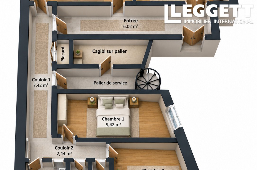 Apartment in Alleray Procession, Paris 15e Arrondissement, Paris 2 - 18503629
