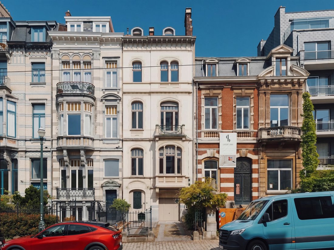 Maison de ville à Ixelles, Bruxelles, Belgique 1 - 19182305