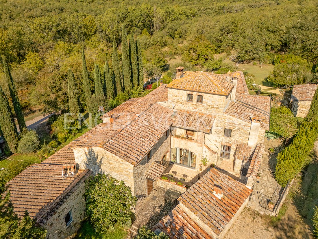Landhaus in Gaiole in Chianti, Toskana, Italien 3 - 19183054