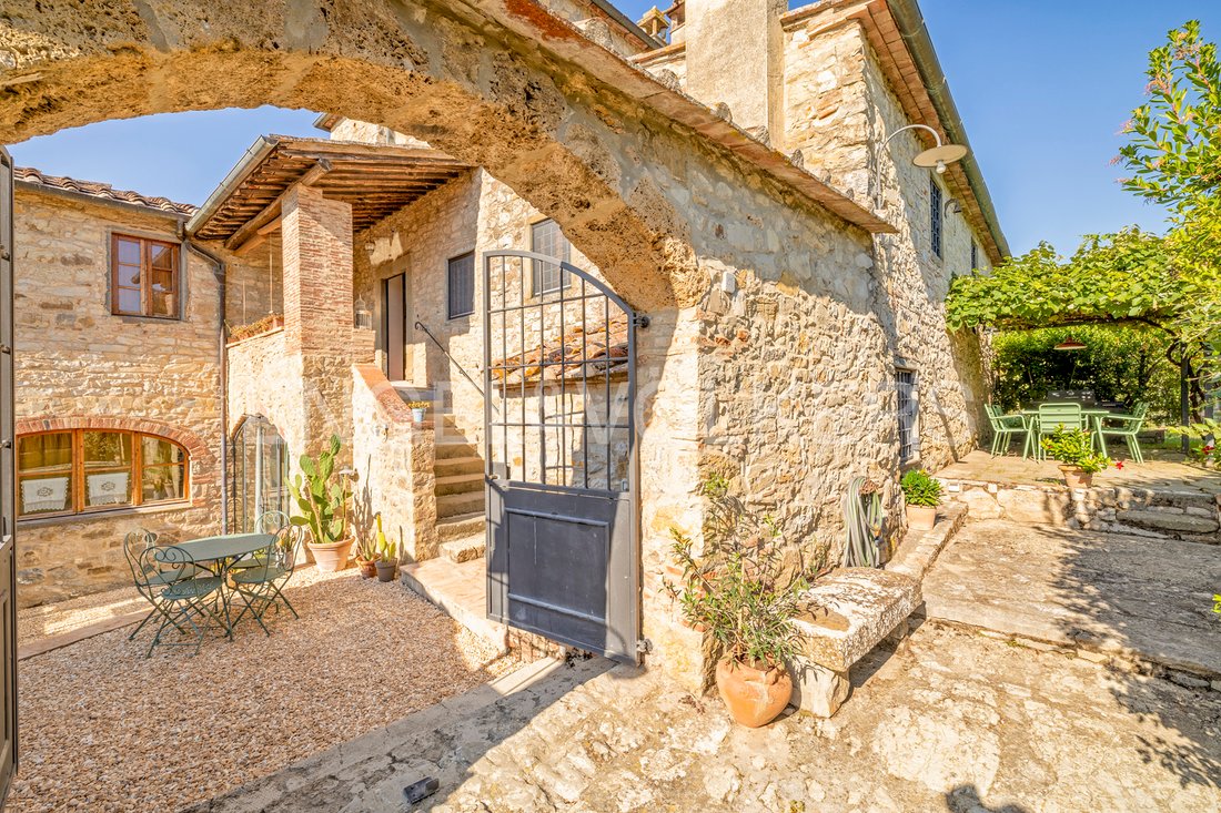 Landhaus in Gaiole in Chianti, Toskana, Italien 1 - 19183054