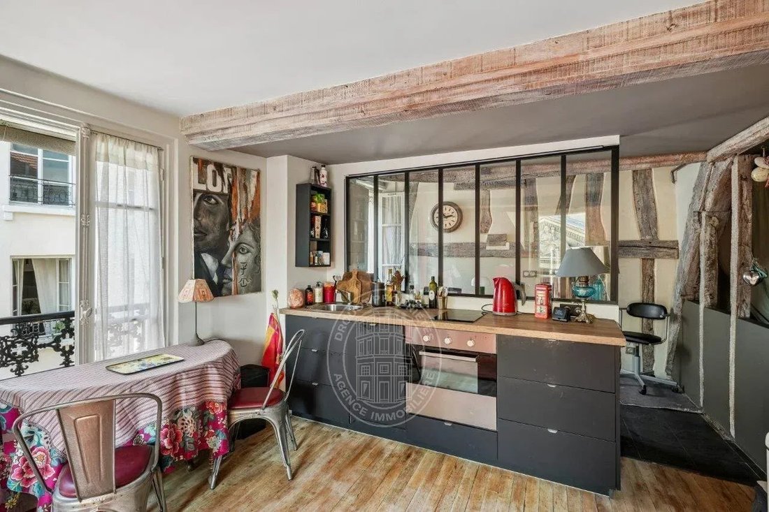 Wohnung in Archive, Paris 3e Arrondissement, Paris 2 - 19183688
