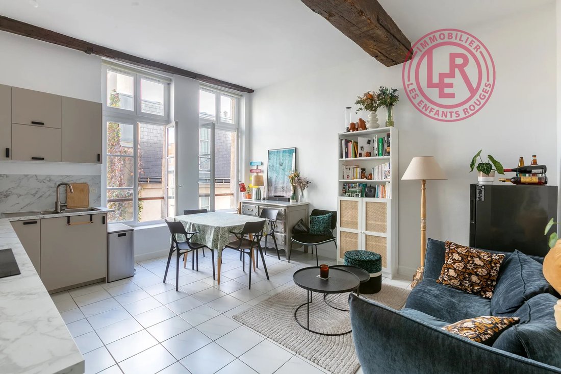 Apartamento en San Gervasio, Paris 4e Arrondissement, París 2 - 19183501