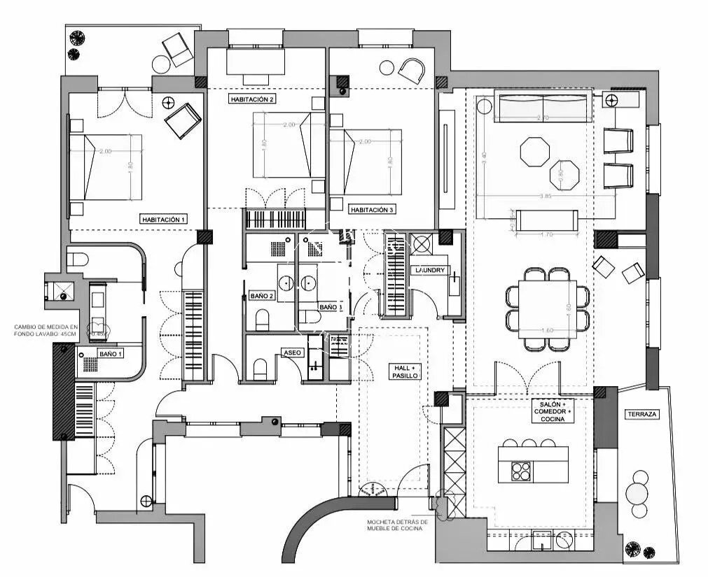 Penthouse in Salamanca, Madrid, Spanien 3 - 18681275