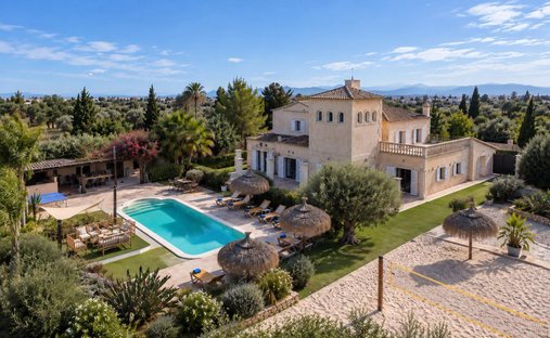 Landhaus in Palma, Balearische Inseln, Spanien 1